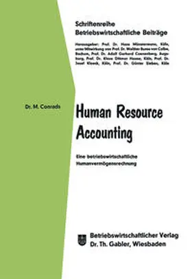 Conrads | Human Resource Accounting | E-Book | www.sack.de