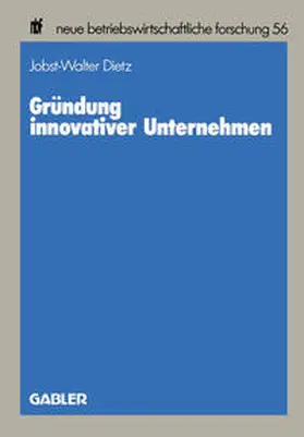 Dietz |  Gründung innovativer Unternehmen | eBook | Sack Fachmedien