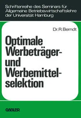 Berndt |  Optimale Werbeträger- und Werbemittelselektion | eBook | Sack Fachmedien