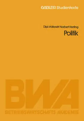 Harting |  Politik | eBook | Sack Fachmedien