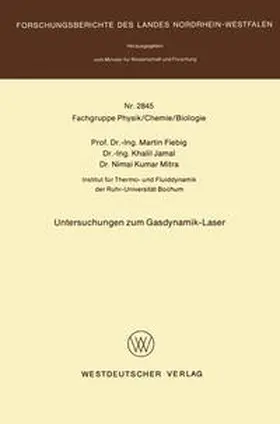 Fiebig | Untersuchungen zum Gasdynamik-Laser | E-Book | www.sack.de