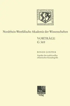 Goepper |  Aspekte des traditionellen chinesischen Kunstbegriffs | eBook | Sack Fachmedien