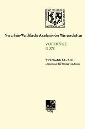 Kluxen |  Lex naturalis bei Thomas von Aquin | eBook | Sack Fachmedien