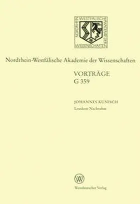 Kunisch |  Loudons Nachruhm. Die Geschichte einer Sinnstiftung | eBook | Sack Fachmedien