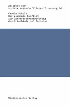 Schulz | Der gezähmte Konflikt | E-Book | www.sack.de