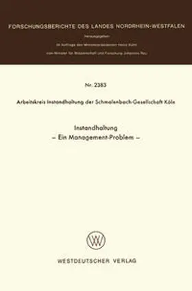 Instandhaltung | E-Book | sack.de