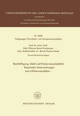 Woll | Beschäftigung, Geld und Preisniveaustabilität | E-Book | www.sack.de