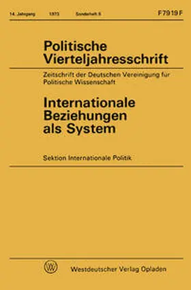 Gantzel |  Internationale Beziehungen als System | eBook | Sack Fachmedien