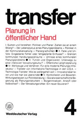 Böhret |  Planung in öffentlicher Hand | eBook | Sack Fachmedien