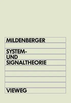 Mildenberger |  System- und Signaltheorie | eBook | Sack Fachmedien