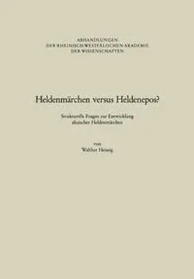 Heissig |  Heldenmärchen versus Heldenepos? | eBook | Sack Fachmedien