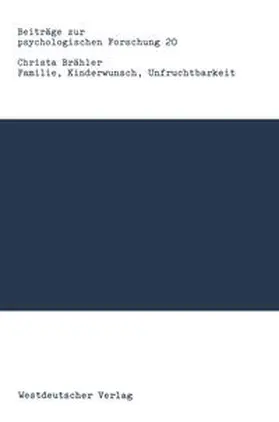 Brähler | Familie, Kinderwunsch, Unfruchtbarkeit | E-Book | sack.de