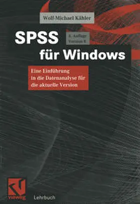 Kähler |  SPSS für Windows | eBook | Sack Fachmedien