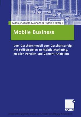 Giordano / Hummel | Mobile Business | E-Book | sack.de