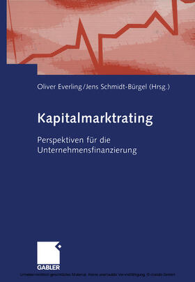 Everling / Schmidt-Bürgel | Kapitalmarktrating | E-Book | sack.de