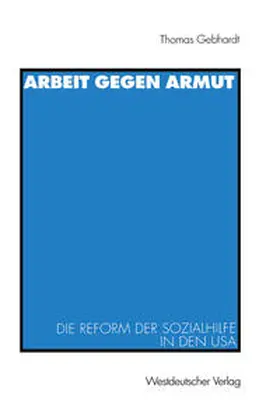 Gebhardt |  Arbeit gegen Armut | eBook | Sack Fachmedien