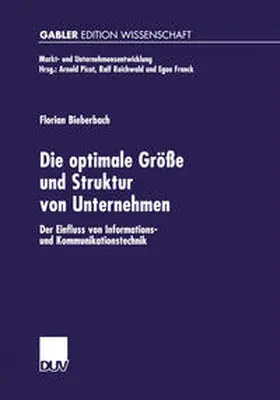 Bieberbach | Die optimale Größe und Struktur von Unternehmen | E-Book | www.sack.de