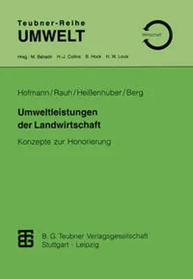 Rauh / Heissenhuber / Berg |  Umweltleistungen der Landwirtschaft | eBook | Sack Fachmedien