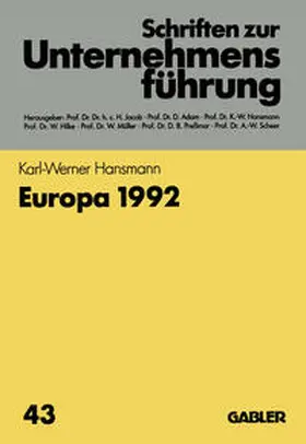 Hansmann | Europa 1992 | E-Book | www.sack.de