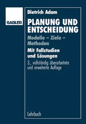 Adam |  Planung und Entscheidung | eBook | Sack Fachmedien