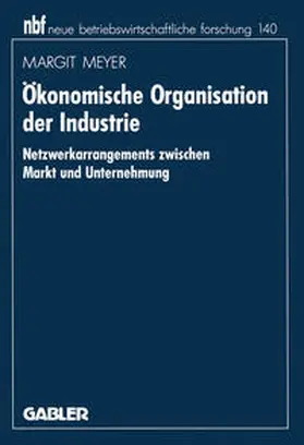 Meyer |  Ökonomische Organisation der Industrie | eBook | Sack Fachmedien