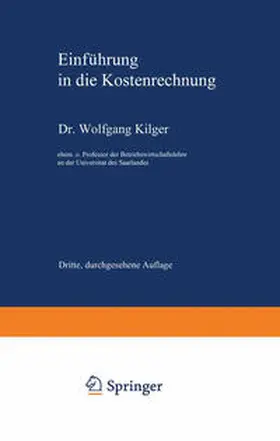 Einführung in die Kostenrechnung | E-Book | www.sack.de