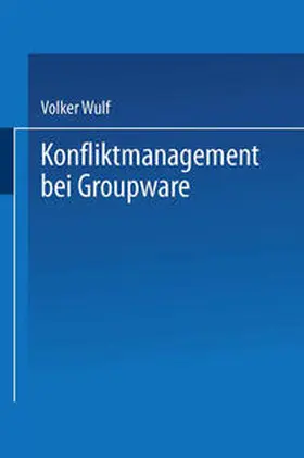 Konfliktmanagement bei Groupware | E-Book | www.sack.de