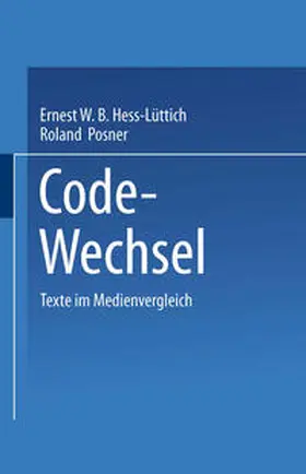 Hess-Lüttich / Posner |  Code-Wechsel | eBook | Sack Fachmedien