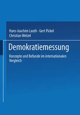 Lauth / Pickel / Welzel | Demokratiemessung | E-Book | www.sack.de