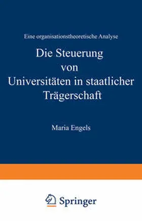 Engels | Die Steuerung von Universitäten in staatlicher Trägerschaft | E-Book | sack.de