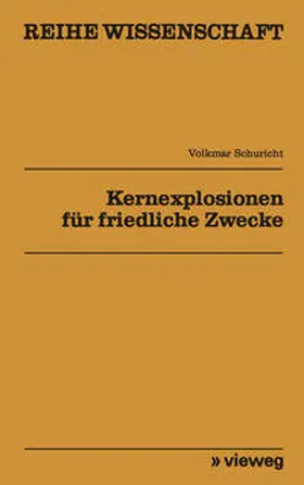 Volkmar |  Kernexplosionen für friedliche Zwecke | eBook | Sack Fachmedien
