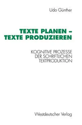 Udo | Texte planen — Texte produzieren | E-Book | www.sack.de