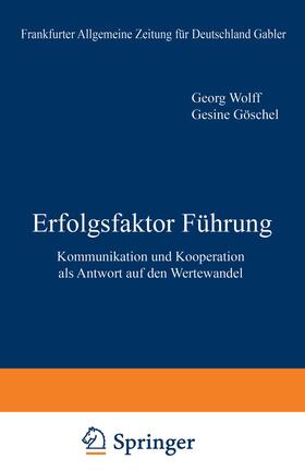 Göschel. G.: Erfolgsfaktor Führung | Buch | 978-3-322-89990-3 | sack.de