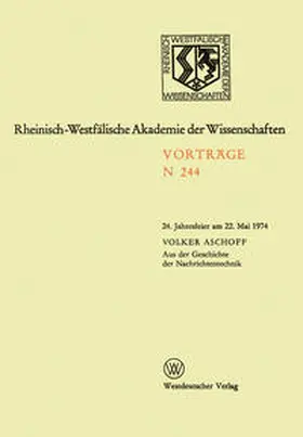Aschoff |  Aus der Geschichte der Nachrichtentechnik | eBook | Sack Fachmedien
