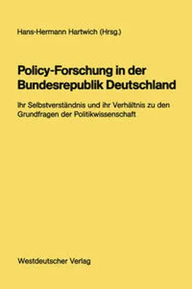 Hartwich |  Policy-Forschung in der Bundesrepublik Deutschland | eBook | Sack Fachmedien