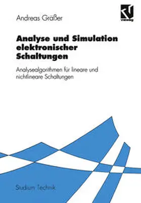 Gräßer |  Analyse und Simulation elektronischer Schaltungen | eBook | Sack Fachmedien
