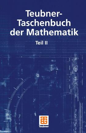 Grosche / Ziegler / Zeidler | Teubner-Taschenbuch der Mathematik | Buch | 978-3-322-90192-7 | sack.de
