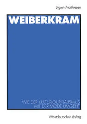 Matthiesen |  Weiberkram | eBook | Sack Fachmedien