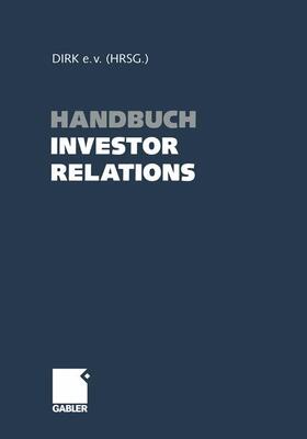 Handbuch Investor Relations | Buch | 978-3-322-90344-0 | sack.de