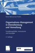 Bokranz / Kasten |  Kasten, L: Organisations-Management in Dienstleistung und Ve | Buch |  Sack Fachmedien