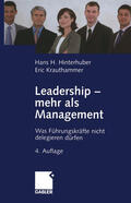 Hinterhuber / Krauthammer |  Leadership — mehr als Management | eBook | Sack Fachmedien