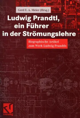 Meier |  Ludwig Prandtl, ein Führer in der Strömungslehre | Buch |  Sack Fachmedien