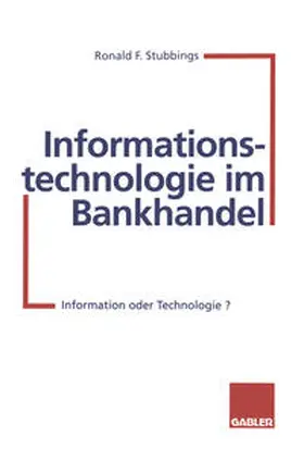 Stubbings | Informationstechnologie im Bankhandel | E-Book | www.sack.de