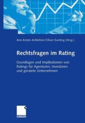 Everling / Achleitner | Rechtsfragen im Rating | Buch | 978-3-322-90558-1 | sack.de