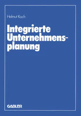 Koch | Integrierte Unternehmensplanung | E-Book | www.sack.de