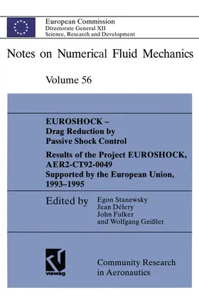 Stanewsky / Delery / Fulker |  EUROSHOCK - Drag Reduction by Passive Shock Control | Buch |  Sack Fachmedien