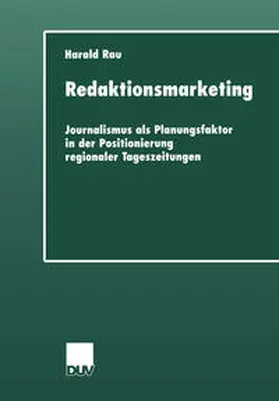 Rau |  Redaktionsmarketing | eBook | Sack Fachmedien