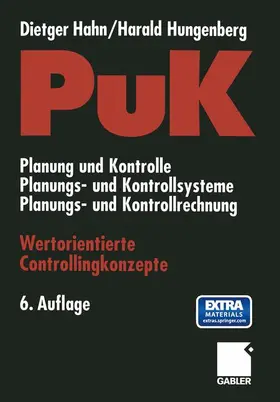 Hahn / Hungenberg |  PuK - Wertorientierte Controllingkonzepte | Buch |  Sack Fachmedien