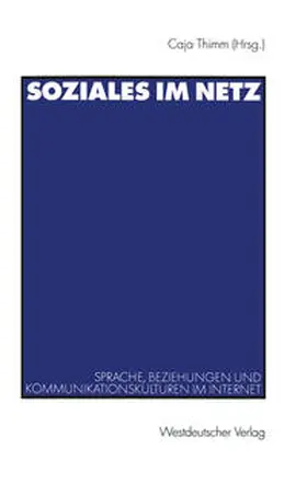 Thimm |  Soziales im Netz | eBook | Sack Fachmedien