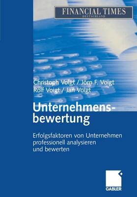 Voigt | Unternehmensbewertung | Buch | 978-3-322-90793-6 | sack.de